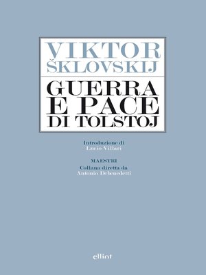 cover image of Guerra e pace di Tolstoj